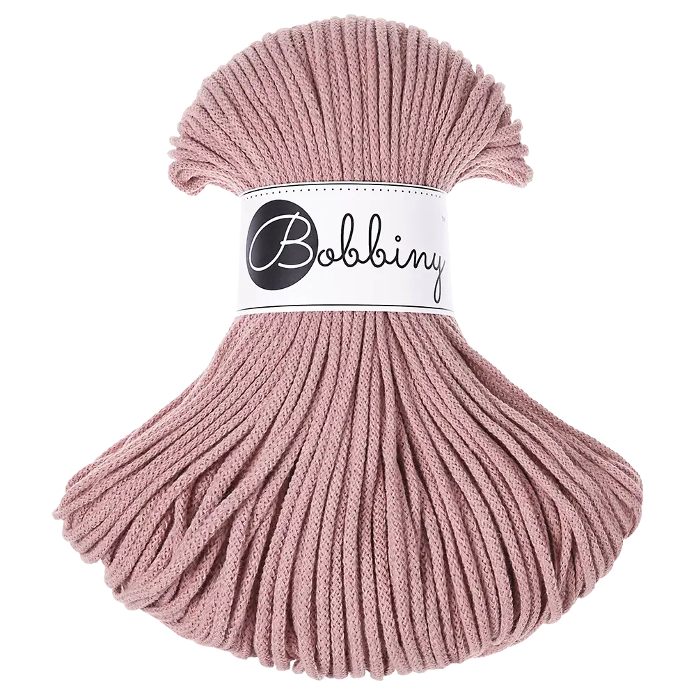 #Farbe_Bobbiny Flechtkordel Junior | Blush