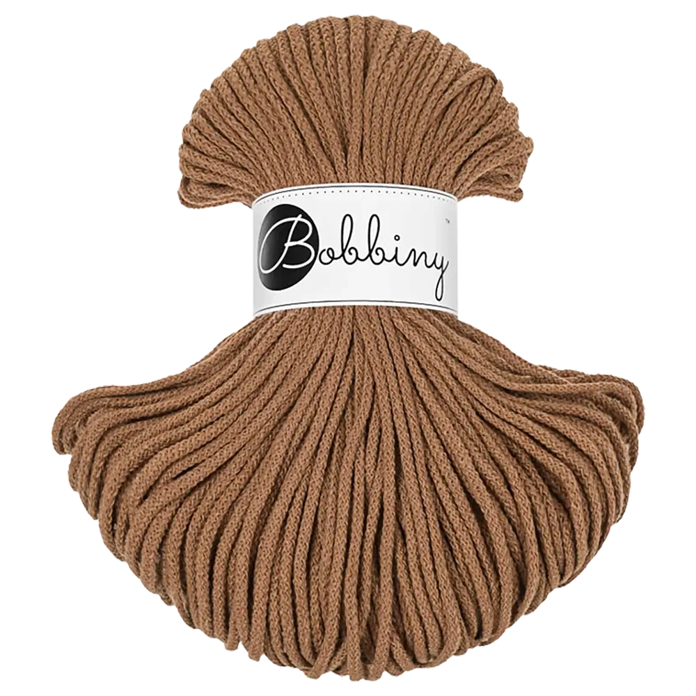 #Farbe_Bobbiny Flechtkordel Junior | Caramel