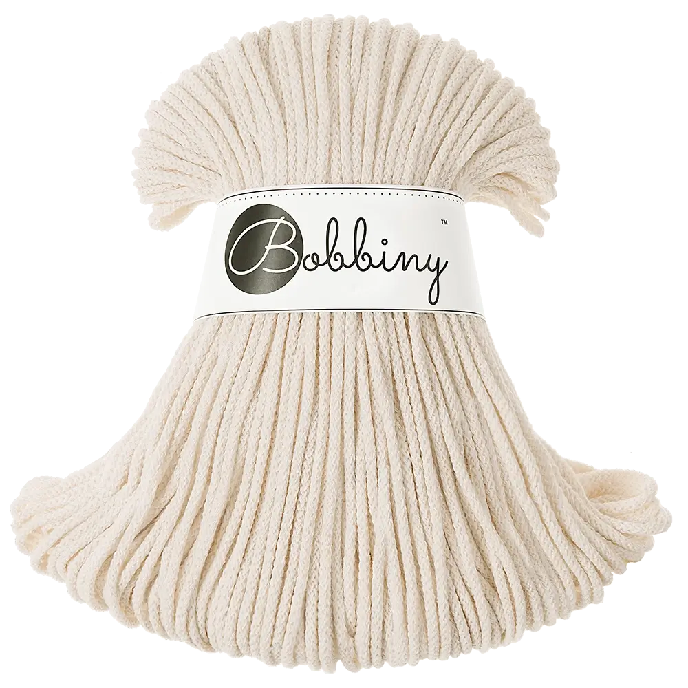 #Farbe_Bobbiny Flechtkordel Junior | Natural