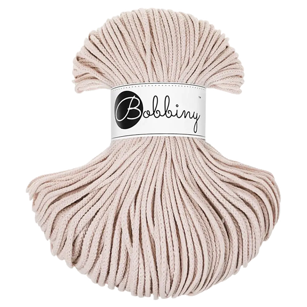 #Farbe_Bobbiny Flechtkordel Junior | Nude