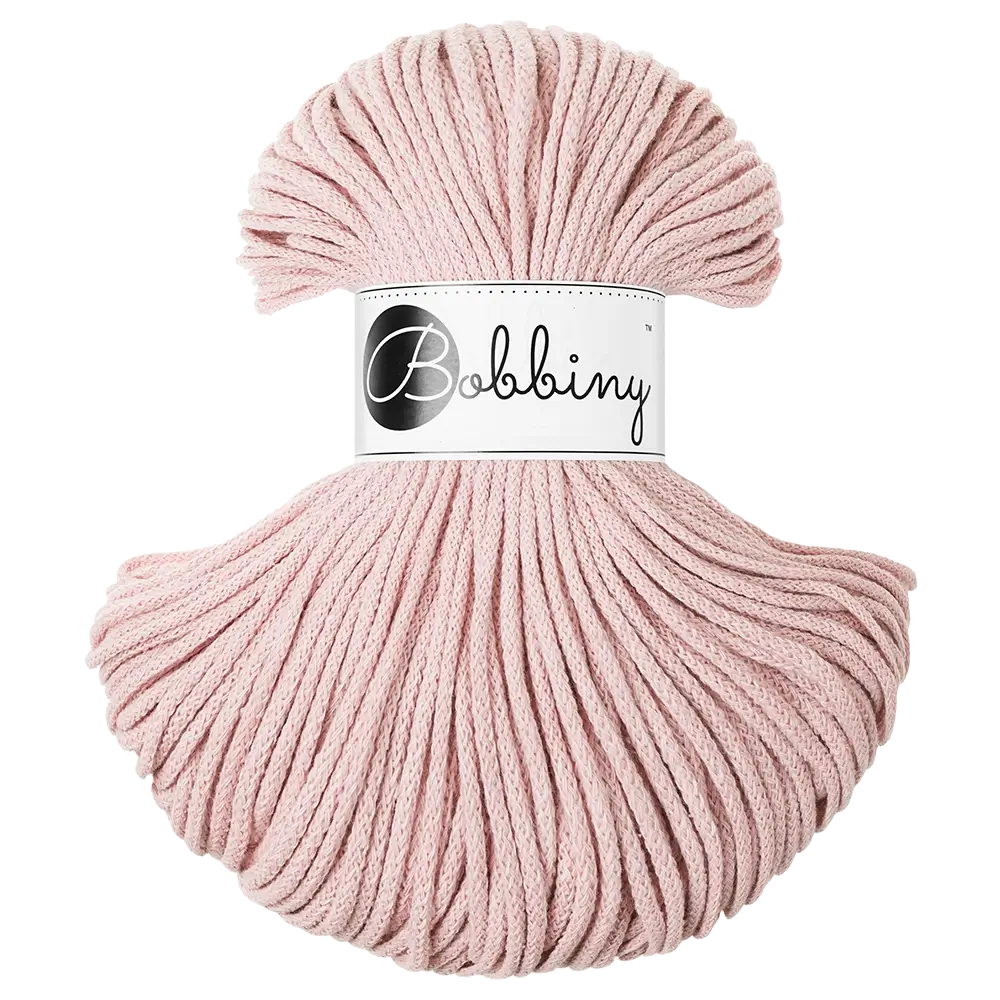#Farbe_Bobbiny Flechtkordel Junior | Pastel Pink