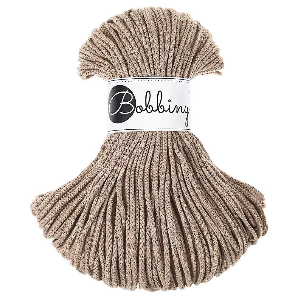 #Farbe_Bobbiny Flechtkordel Junior | Sand