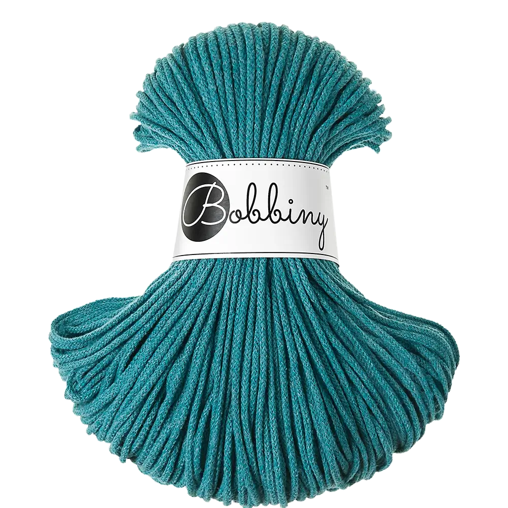 #Farbe_Bobbiny Flechtkordel Junior | Teal