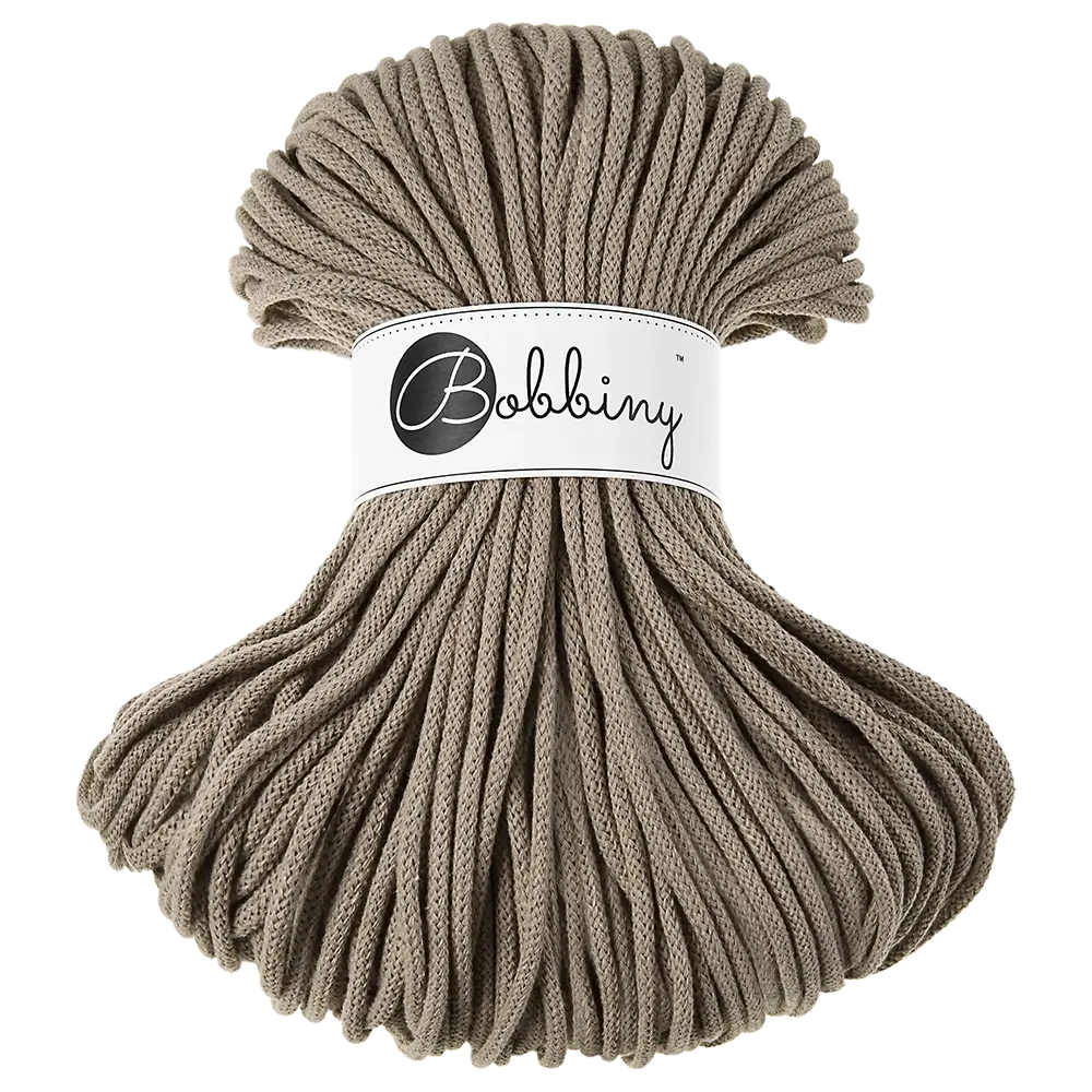 #Farbe_Bobbiny Flechtkordel Premium | Coffee