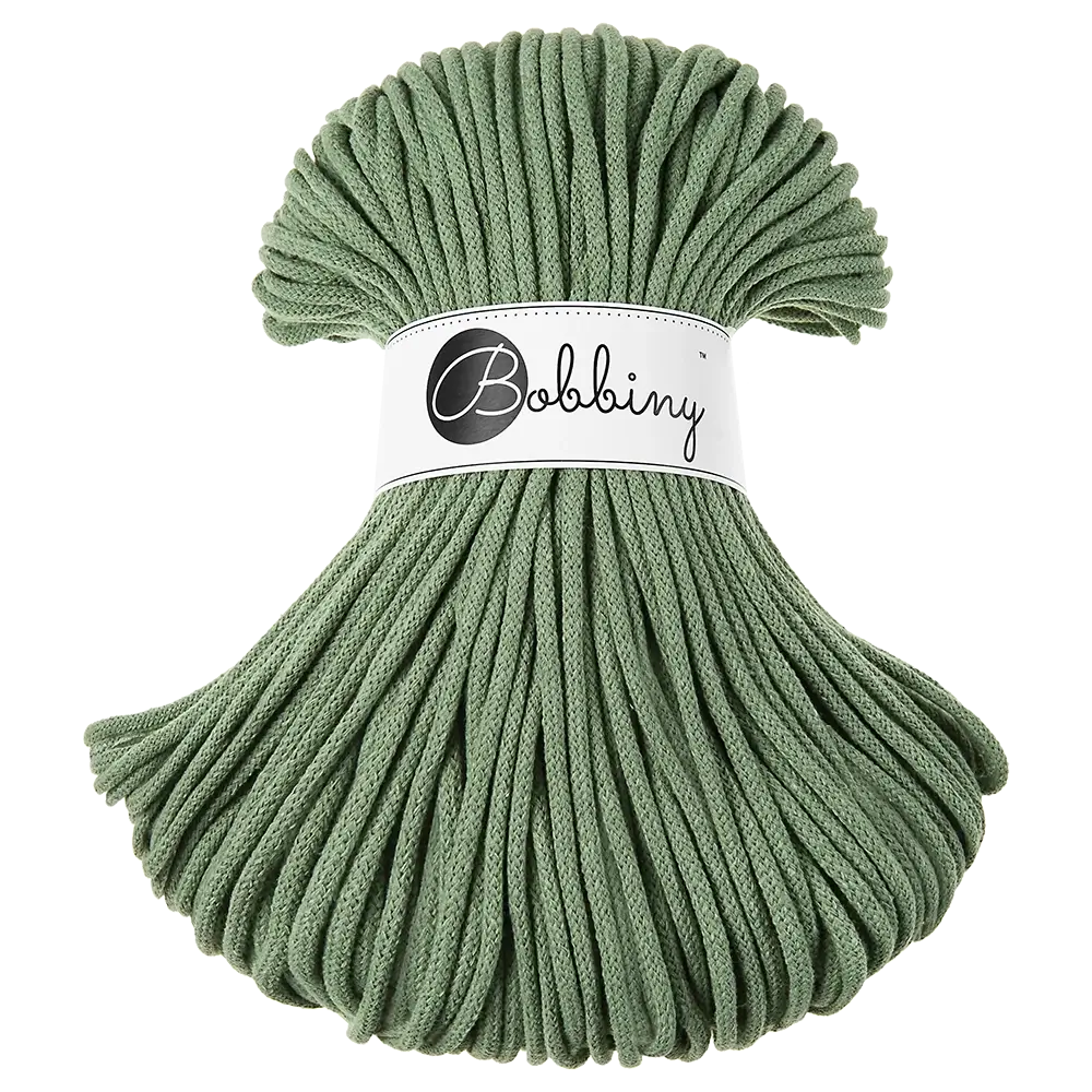 #Farbe_Bobbiny Flechtkordel Premium | Eucalyptus Green