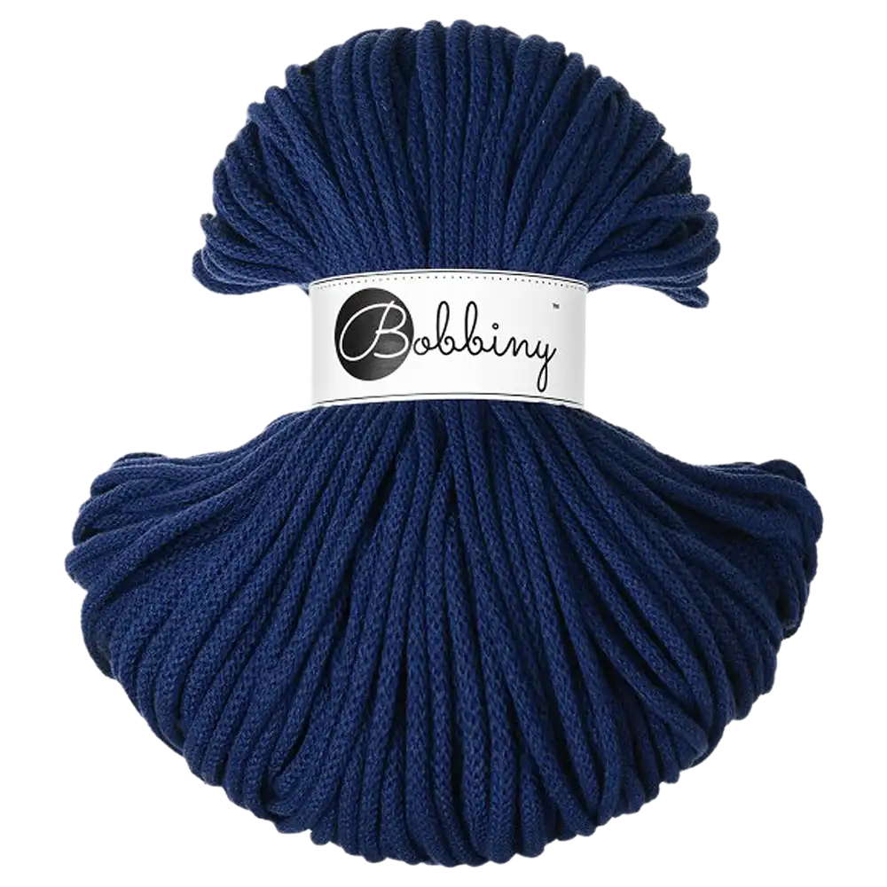 #Farbe_Bobbiny Flechtkordel Premium | Ink Blue
