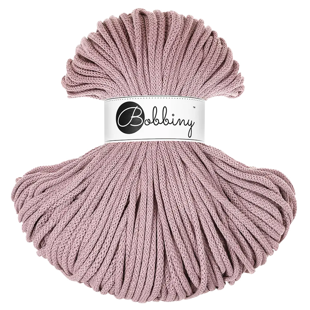 #Farbe_Bobbiny Flechtkordel Premium | Mauve