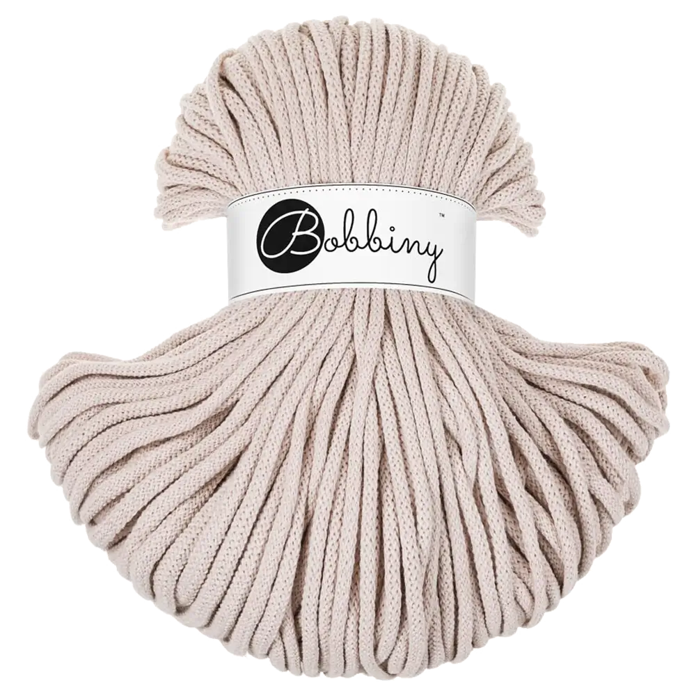 #Farbe_Bobbiny Flechtkordel Premium | Nude