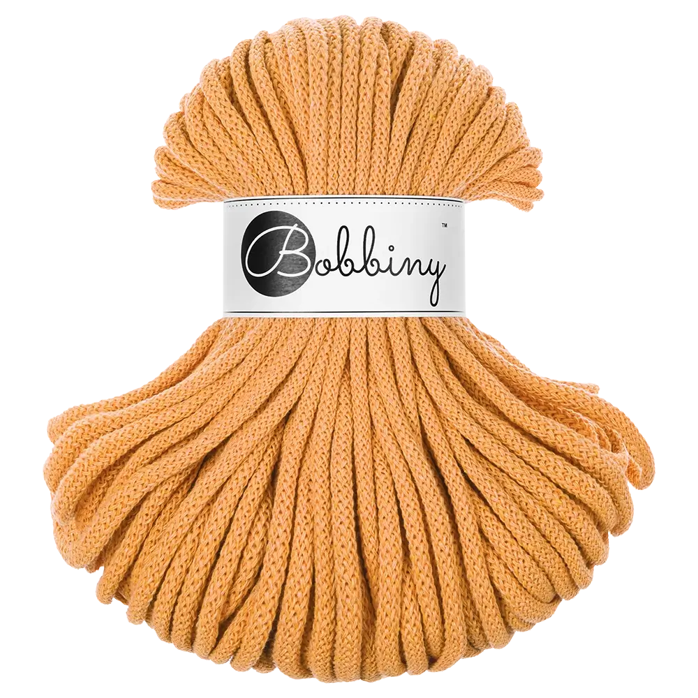 #Farbe_Bobbiny Flechtkordel Premium | Orange