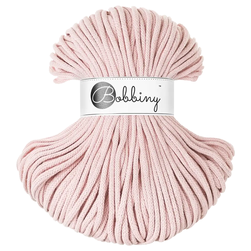 #Farbe_Bobbiny Flechtkordel Premium | Pastel Pink