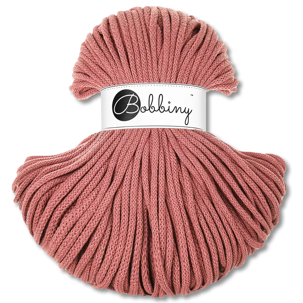 #Farbe_Bobbiny Flechtkordel Premium | Peony
