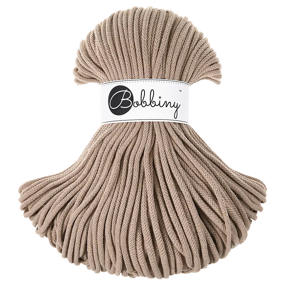 #Farbe_Bobbiny Flechtkordel Premium | Sand