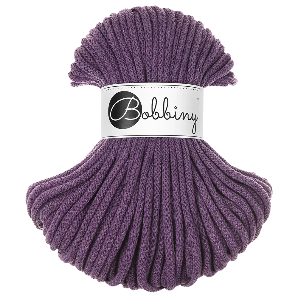 #Farbe_Bobbiny Flechtkordel Premium | Violet