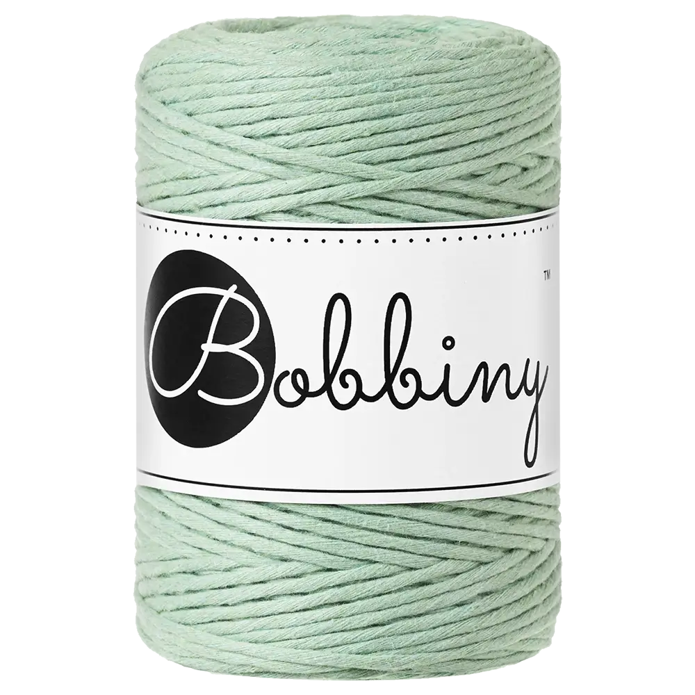 #Farbe_Bobbiny Makramee 1,5 mm | Aloe