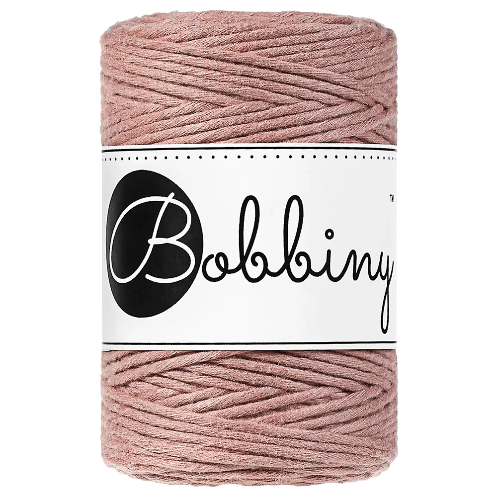 #Farbe_Bobbiny Makramee 1,5 mm | Blush
