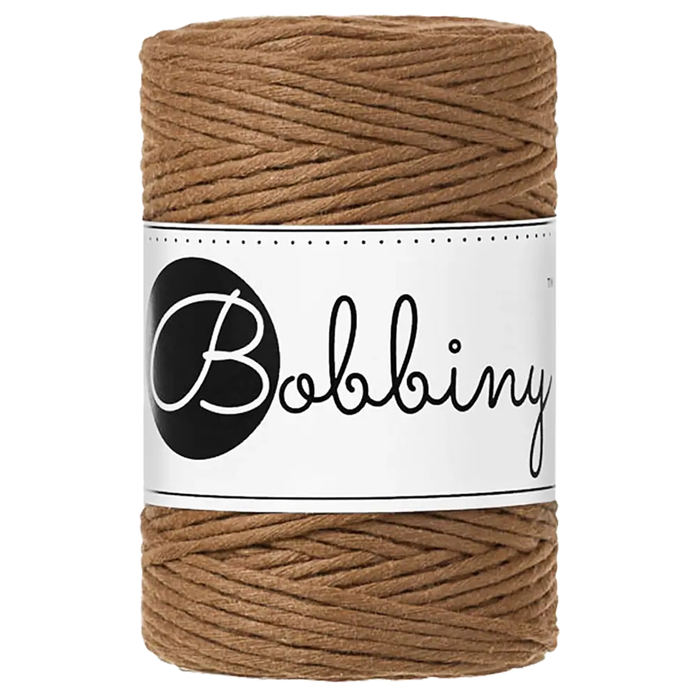 #Farbe_Bobbiny Makramee 1,5 mm | Caramel