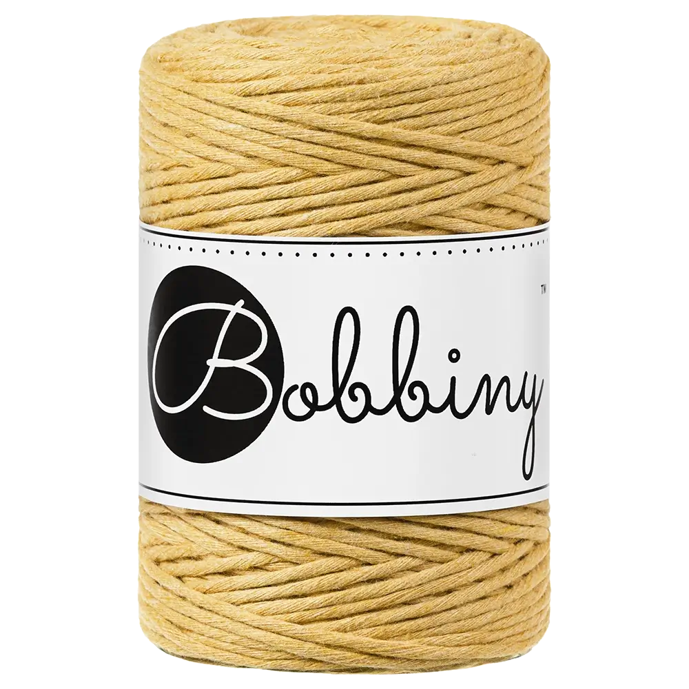 #Farbe_Bobbiny Makramee 1,5 mm | Honey