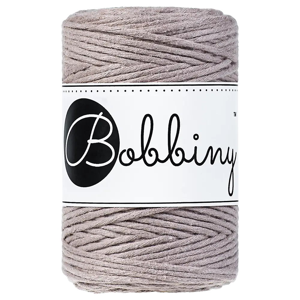 #Farbe_Bobbiny Makramee 1,5 mm | Pearl