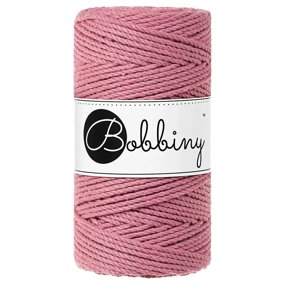 #Farbe_Bobbiny Makramee 3PLY 3 mm | Blossom