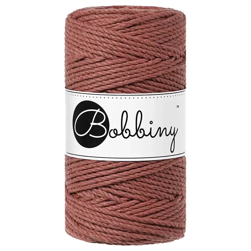 #Farbe_Bobbiny Makramee 3PLY 3 mm | Sunset