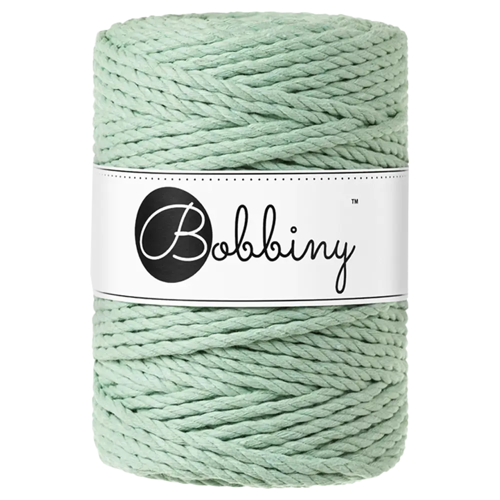 #Farbe_Bobbiny Makramee 3PLY 5 mm | Aloe