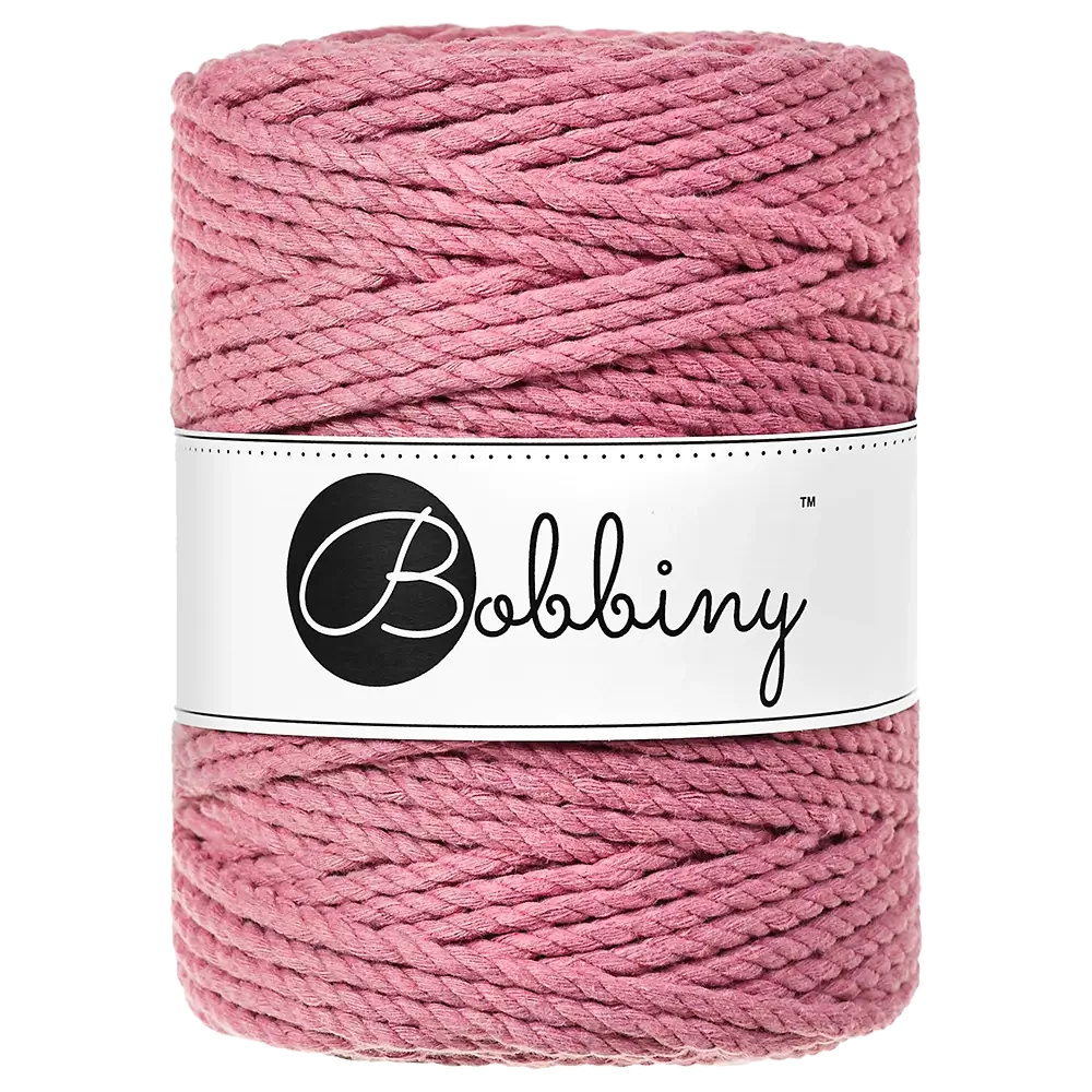 #Farbe_Bobbiny Makramee 3PLY 5 mm | Blossom