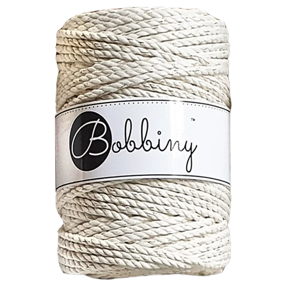 #Farbe_Bobbiny Makramee 3PLY 5 mm | Golden Natural