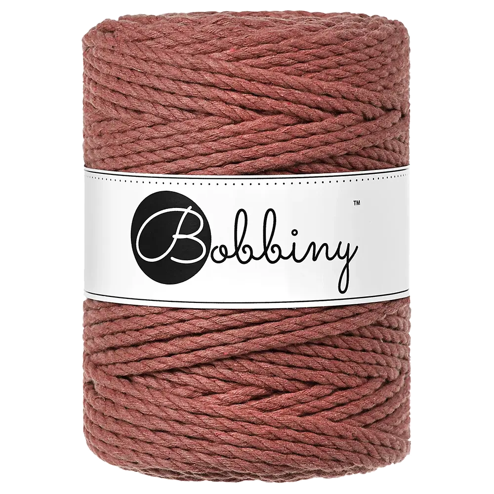 #Farbe_Bobbiny Makramee 3PLY 5 mm | Sunset