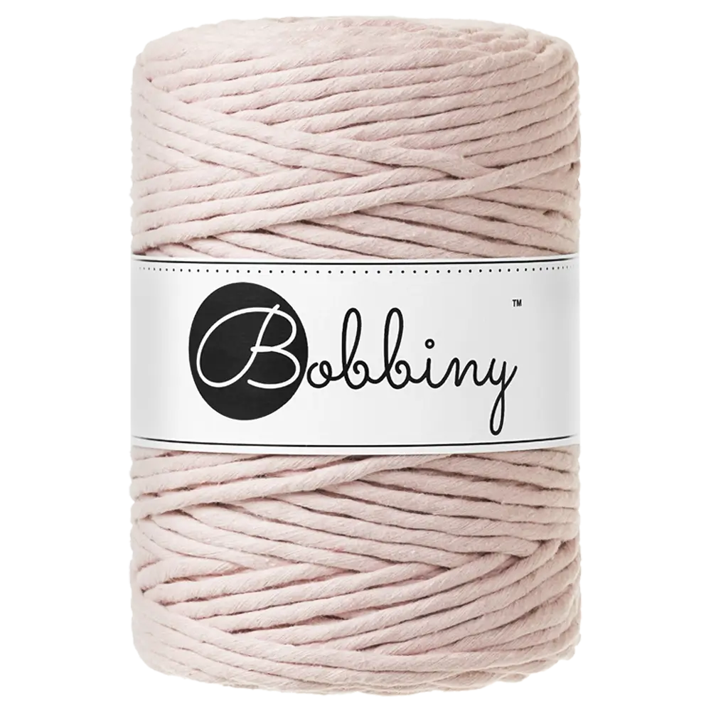 #Farbe_Bobbiny Makramee 5 mm | Pastel Pink