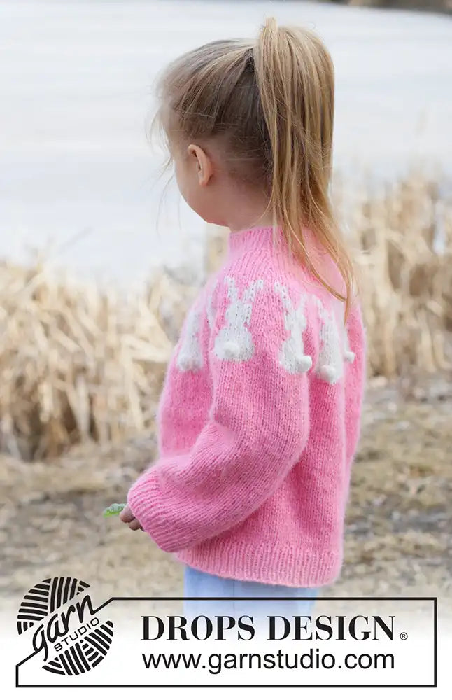 Pullover Bunny Bloom (Strickset)