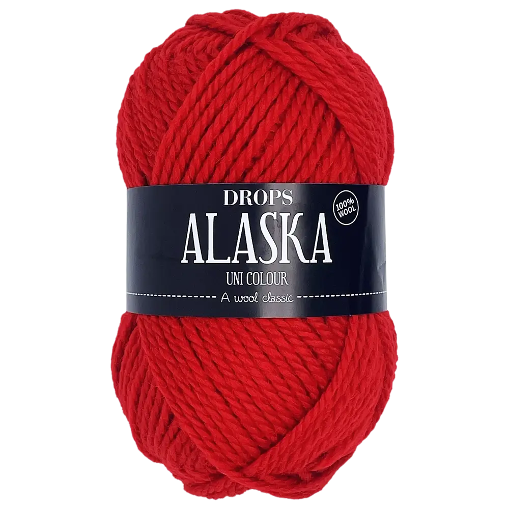#Farbe_Drops Alaska Uni | 10 Rot