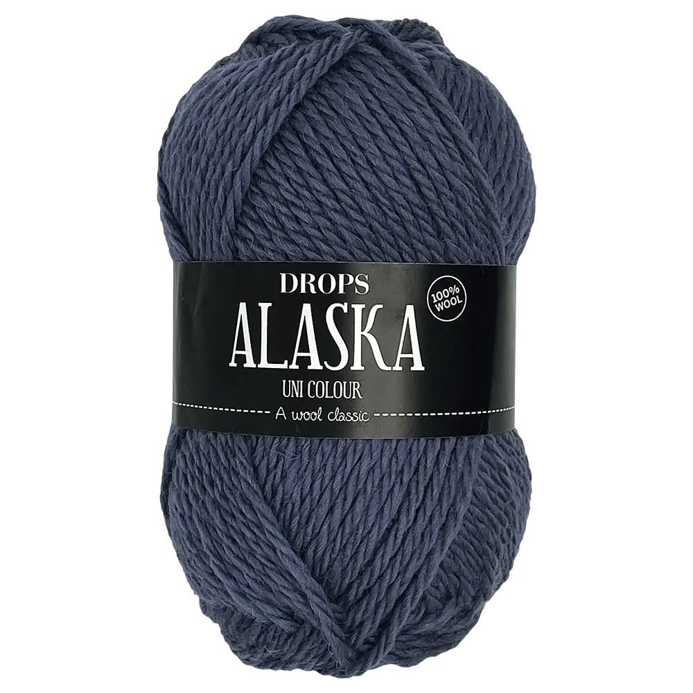 #Farbe_Drops Alaska Uni | 57 Jeansblau