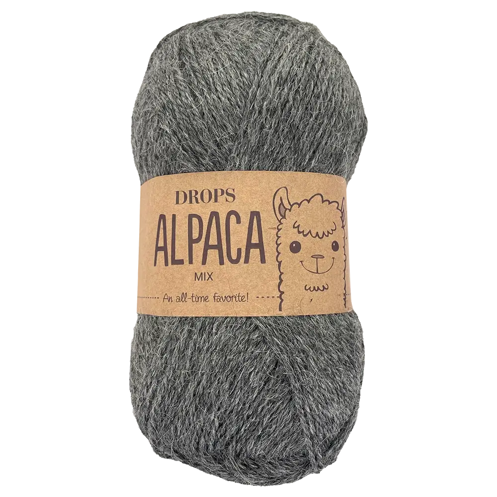 #Farbe_Drops Alpaca Mix | 0517 Mittelgrau