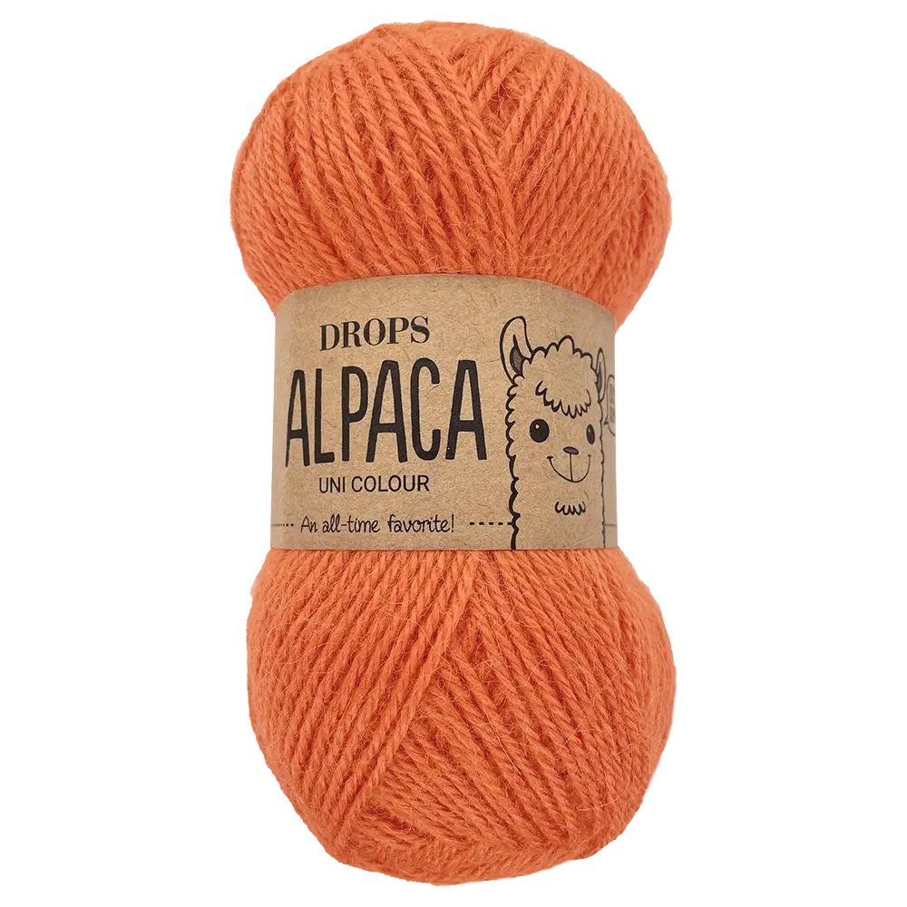 #Farbe_Drops Alpaca Uni | 2915 Dusty Orange