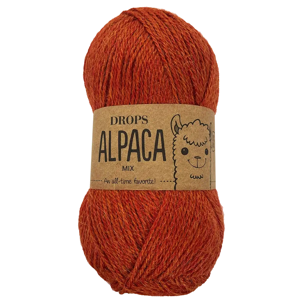 #Farbe_Drops Alpaca Mix | 2925 Orangemeliert