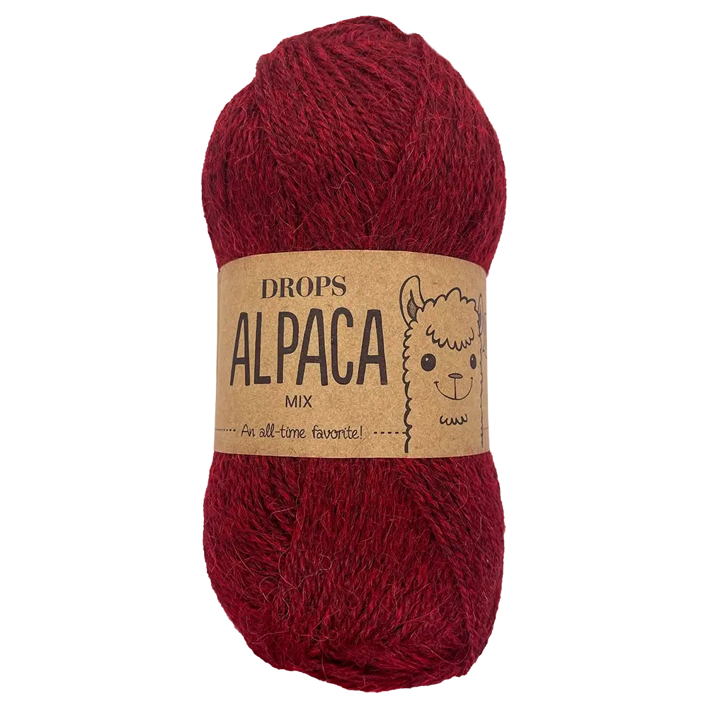 #Farbe_Drops Alpaca Mix | 3650 Rotmeliert