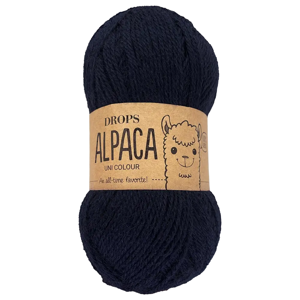 #Farbe_Drops Alpaca Uni | 4305 Indigo Dunkel