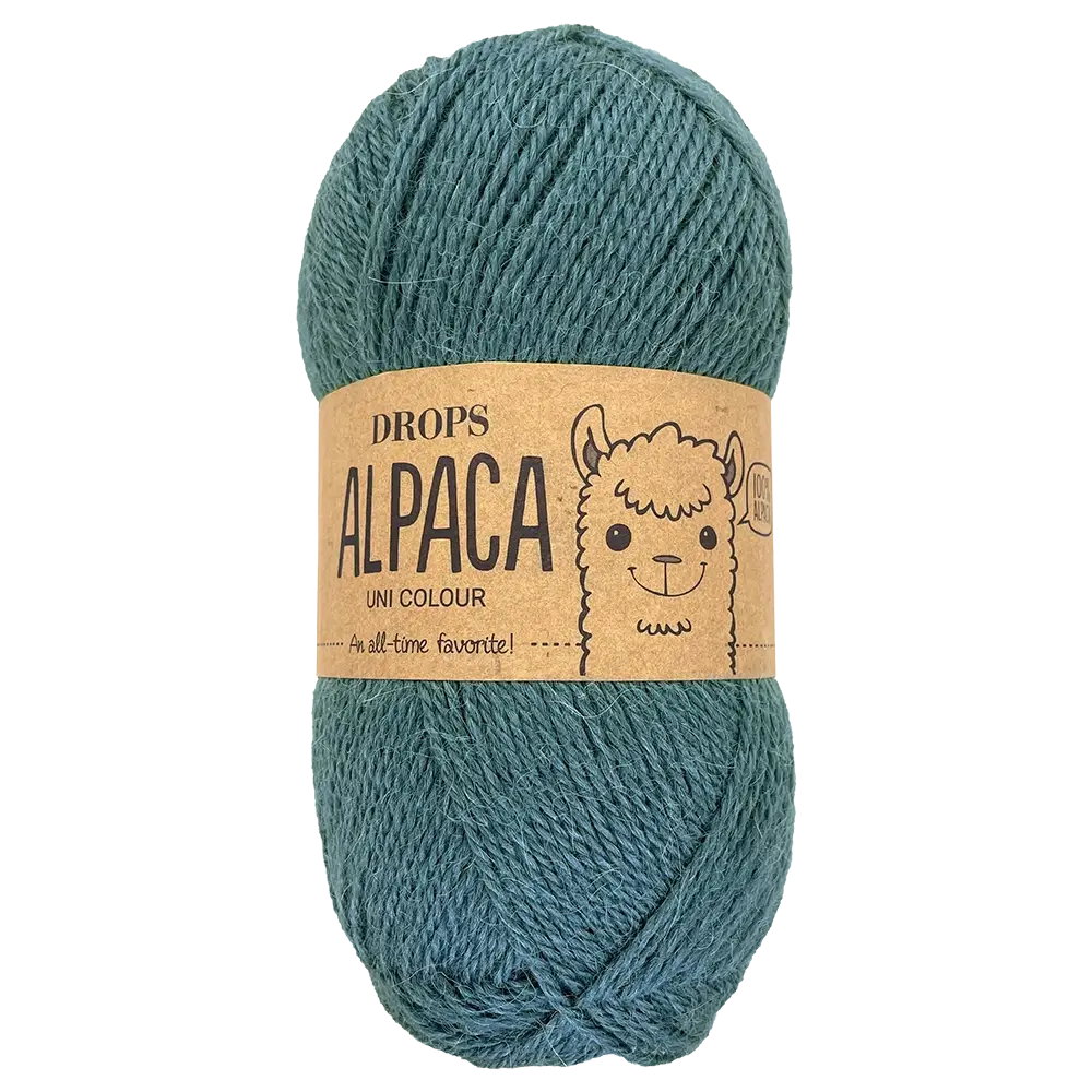 #Farbe_Drops Alpaca Uni | 6309 Jeansblau