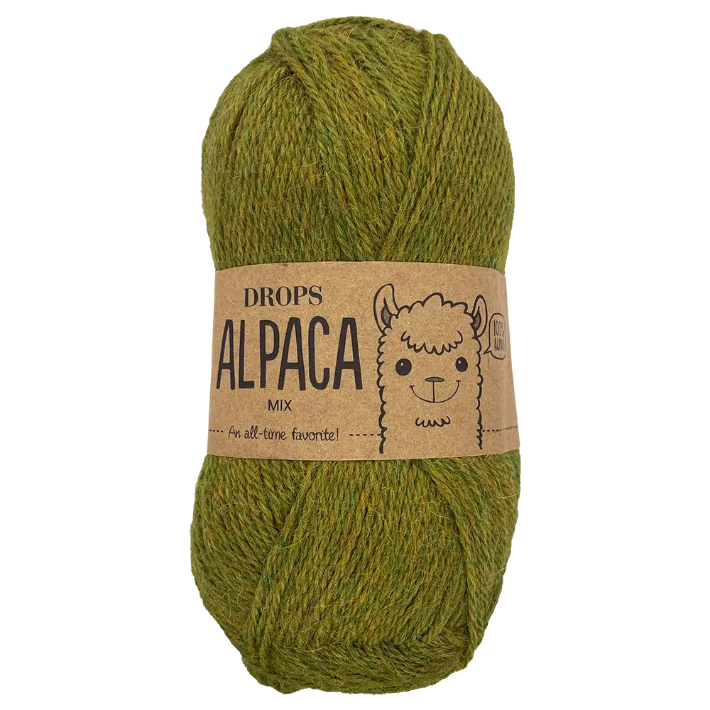#Farbe_Drops Alpaca Mix | 7233 Goldgrün