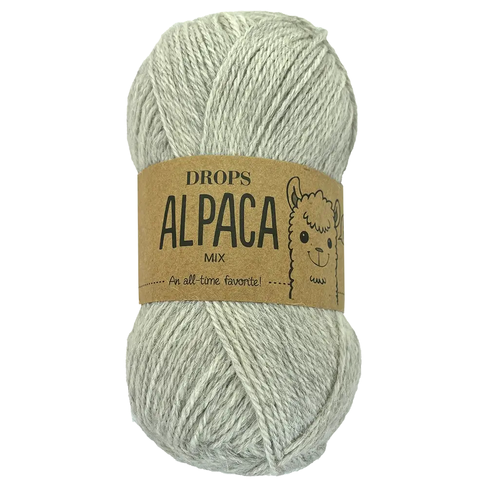 #Farbe_Drops Alpaca Mix | 9020 Hell Perlgrau
