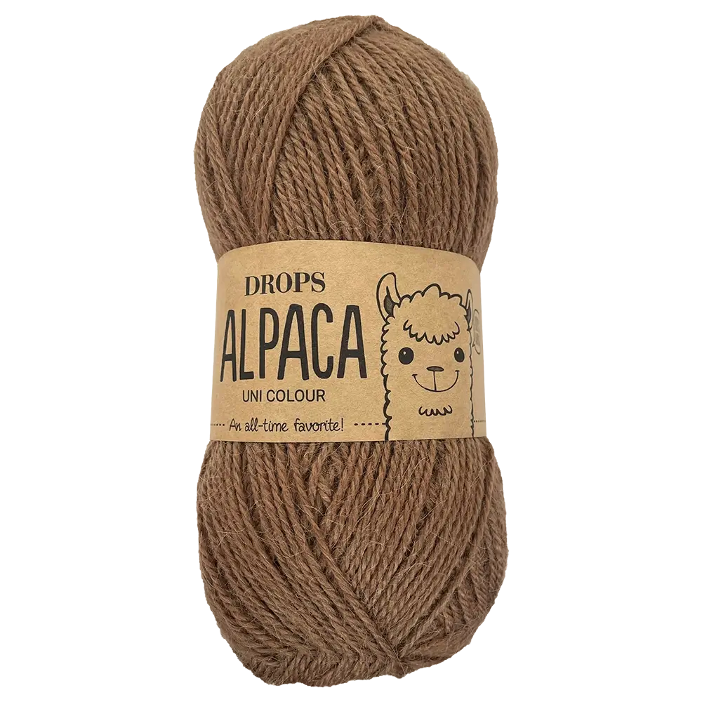 #Farbe_Drops Alpaca Uni | 9031 Mandel