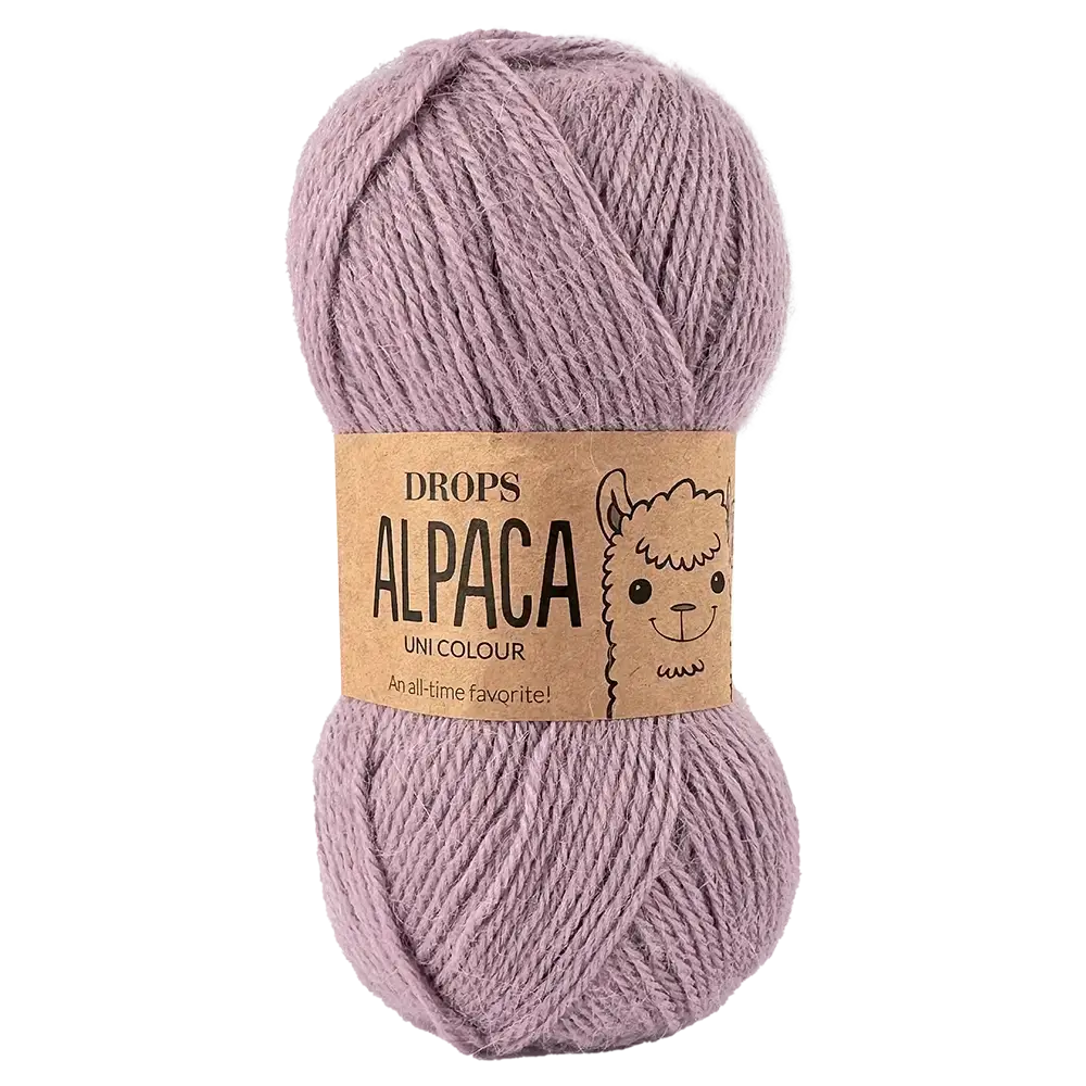 #Farbe_Drops Alpaca Uni | 9035 Eislavendel