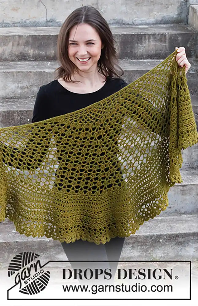 Dreieckstuch Thoughts of Ireland (Häkelset)