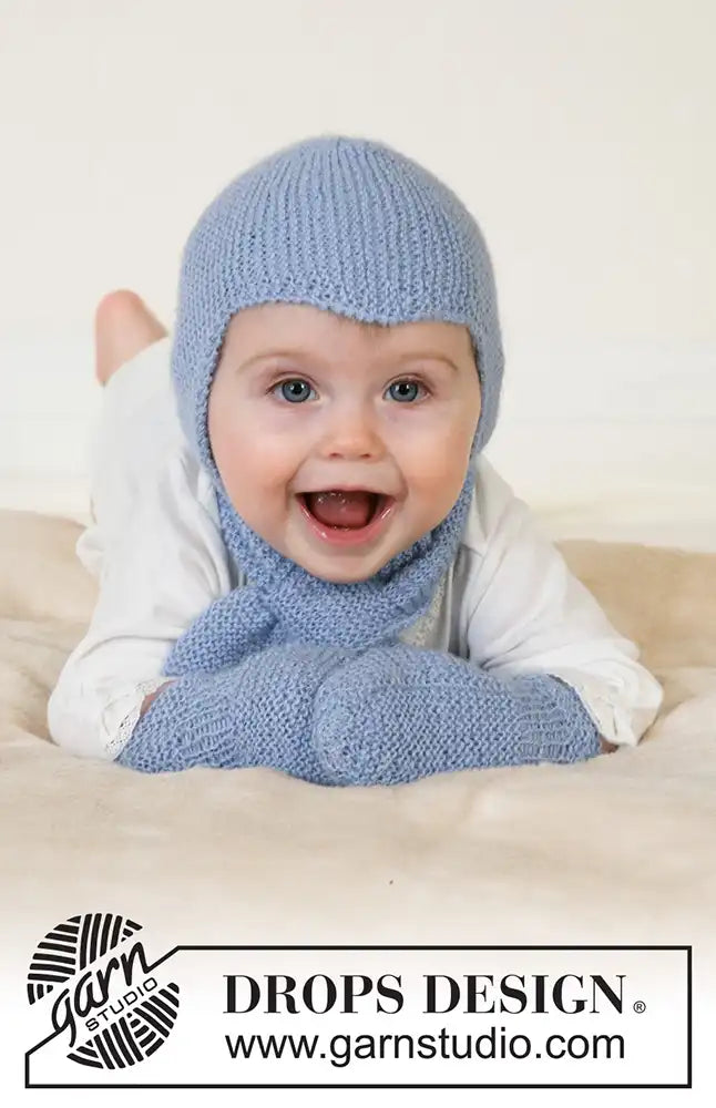 Drops | Mtze, Schal & Handschuhe Baby Aviator Hat (Strickset)