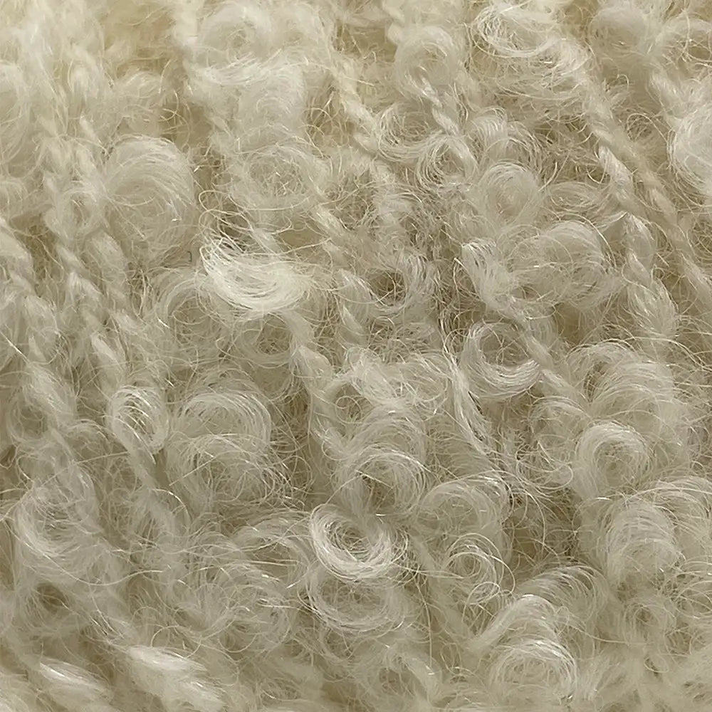 #Farbe_Drops Alpaca Bouclé Uni | 0100 Natur
