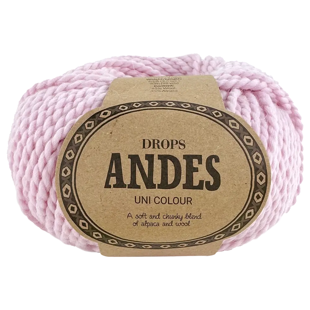 #Farbe_Drops Andes | 3145 Puderrosa Uni