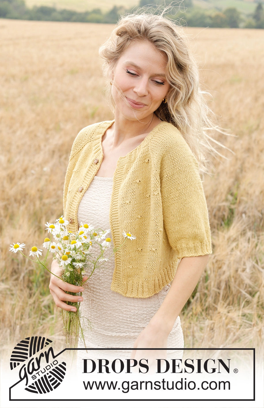 Weste Dandelion Heart (Strickset)