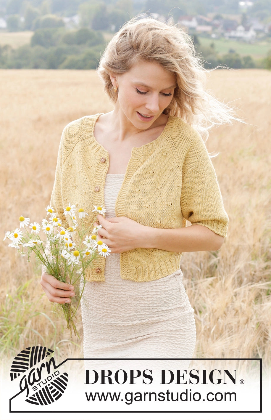 Weste Dandelion Heart (Strickset)