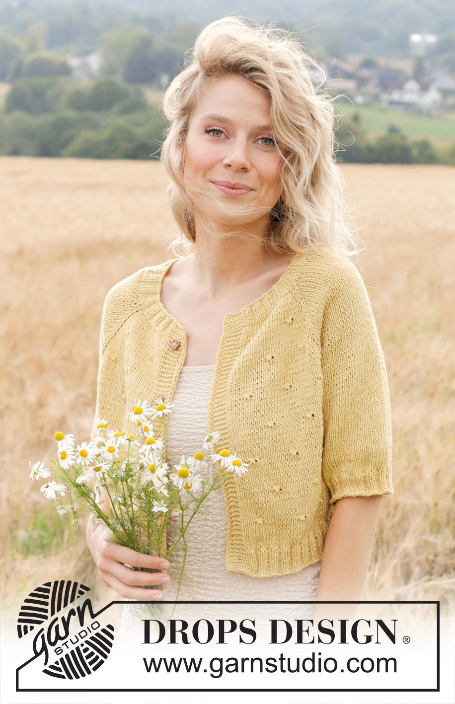 Weste Dandelion Heart (Strickset)