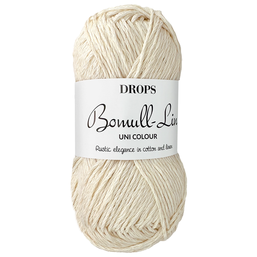 #Farbe_Drops Bomull-Lin | 02 Natur